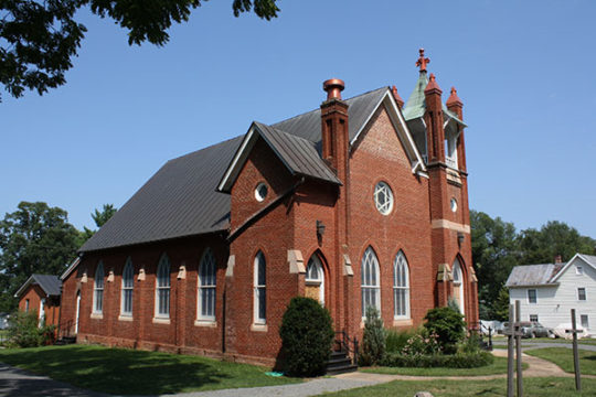 Copper Church Metal Roof