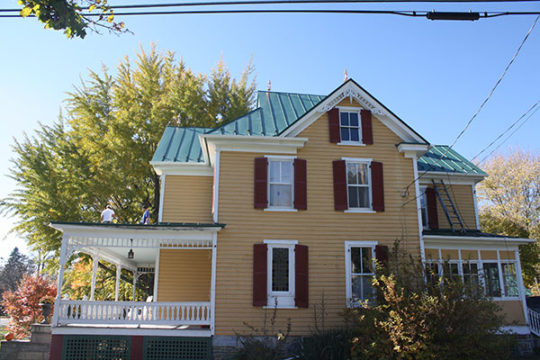 Evergreen Standing Seam Metal Roof