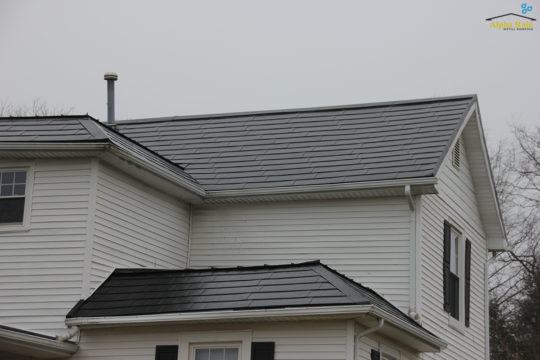 New 4Ever Metal Shingles Roof